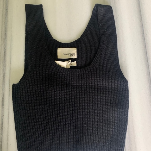 Wilfred Knit Cropped Tank Size XXS - Picture 1 of 3